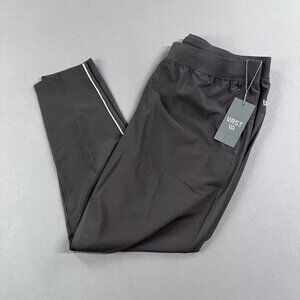 NEW VRST Pants Mens Extra Large Black Jogger Performance Golf Accelerate Stretch